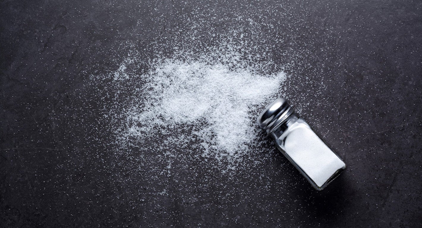 spilled salt