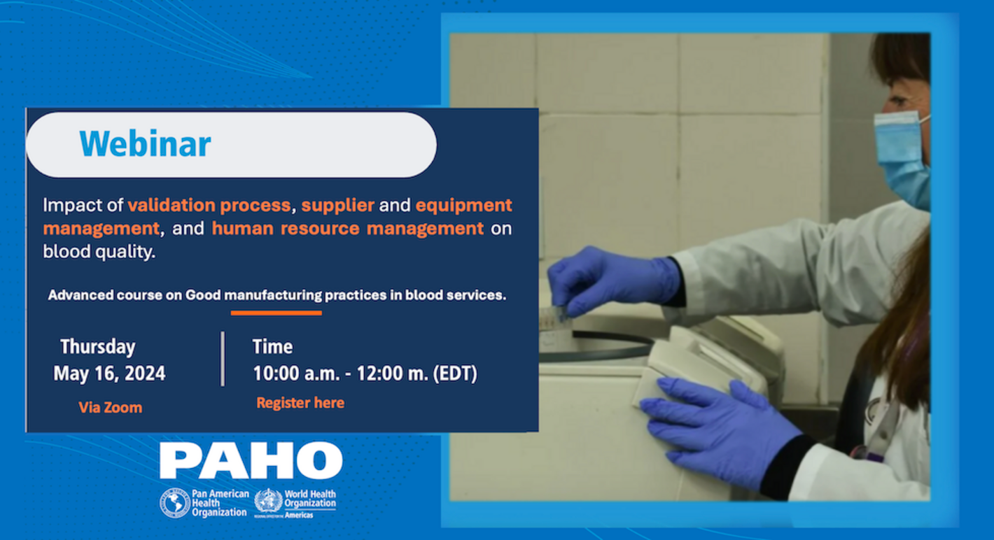 Impact of validation process, supplier and equipment management, and human resource management on blood quality