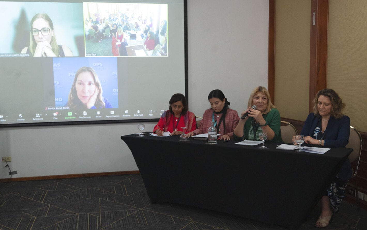 Mesa Directiva Dra. Taller VIH