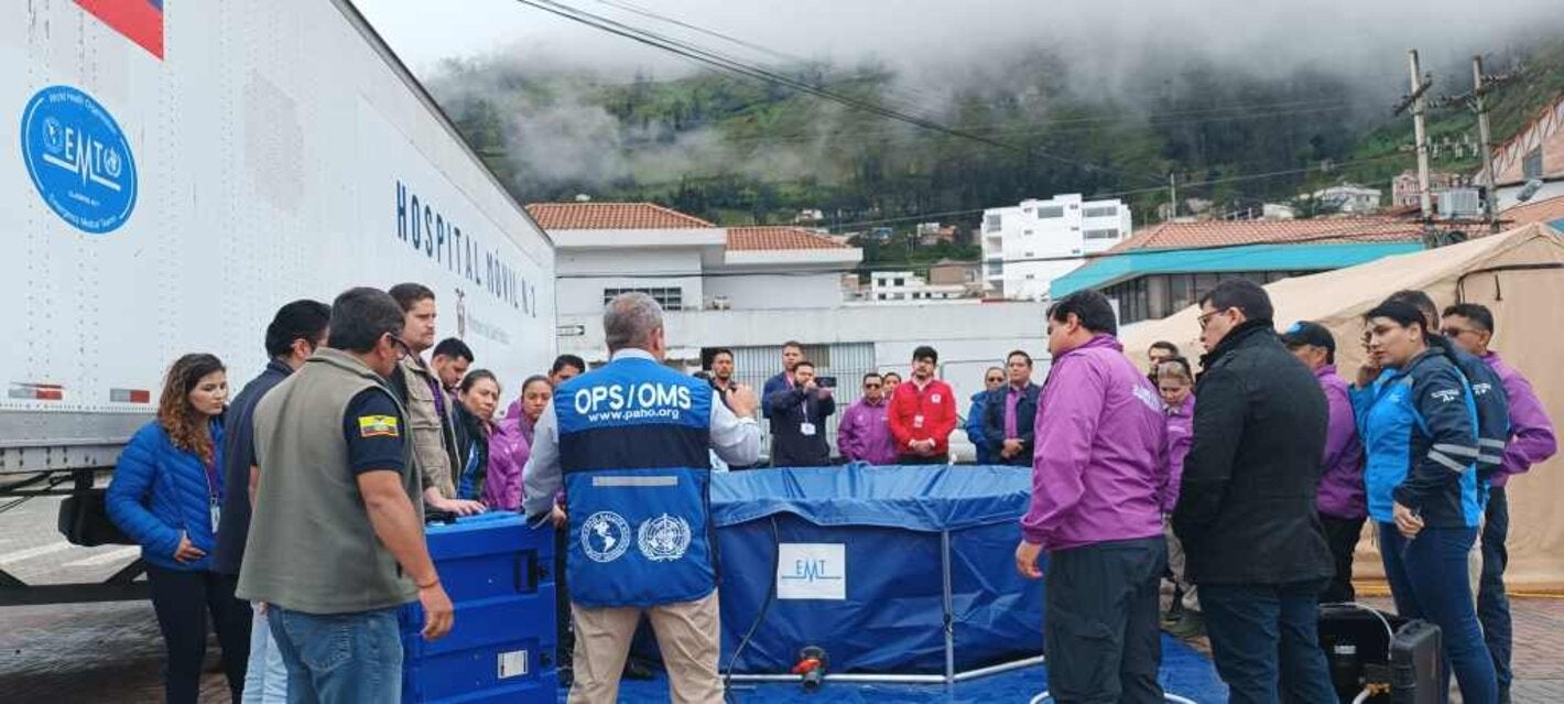 Ecuador actualiza clasificación de sus Equipos Médicos de Emergencia (EMT)