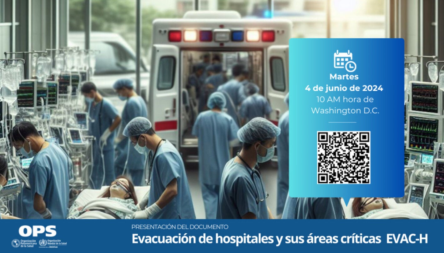 hospital emergency room - an ambulace can be seen at the entrance 