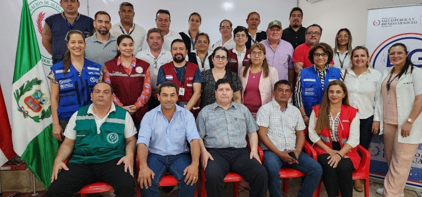 Taller informativo con Consejos Regionales y Locales de Salud en los departamentos del Chaco Paraguayo