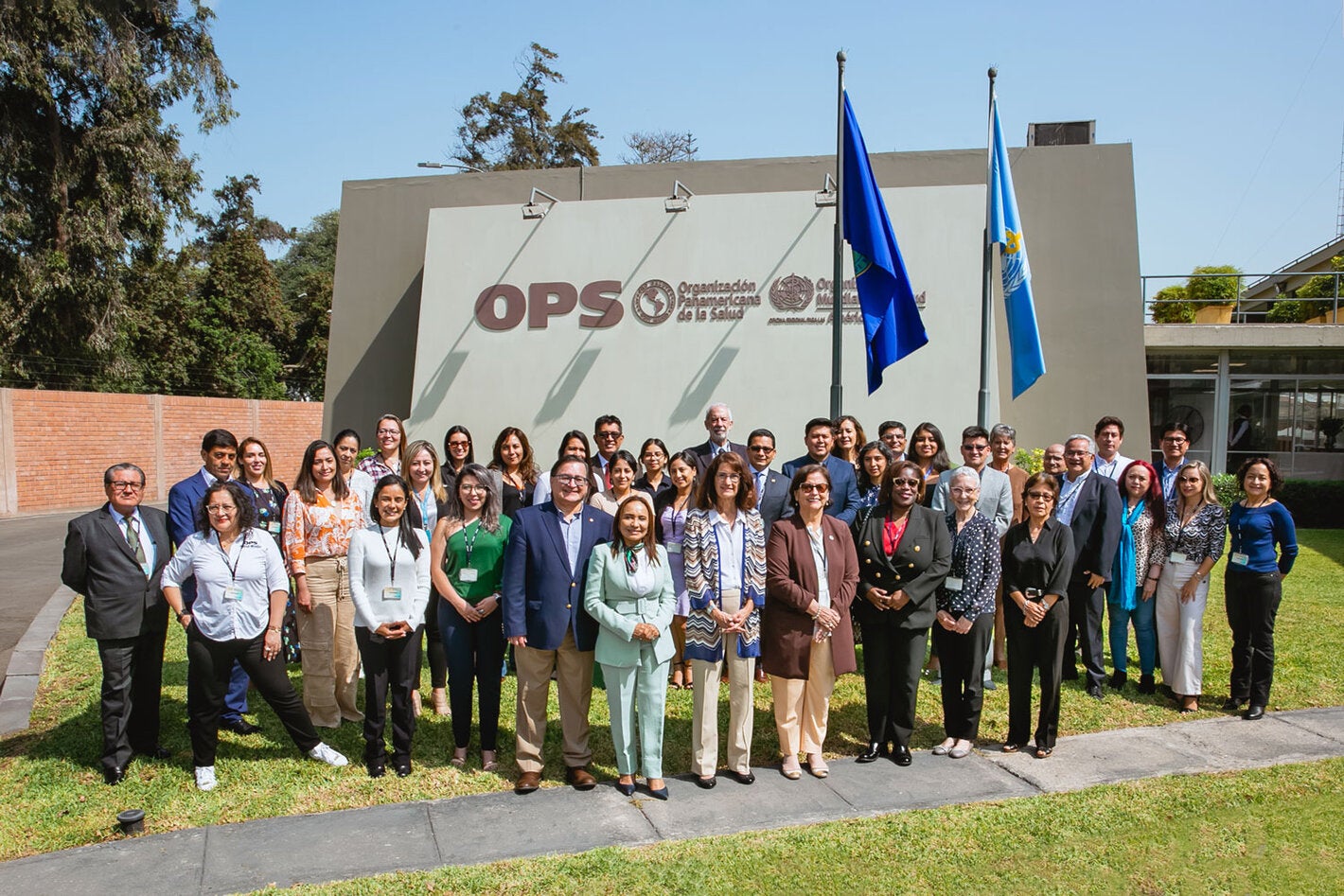 Participantes de los seis países