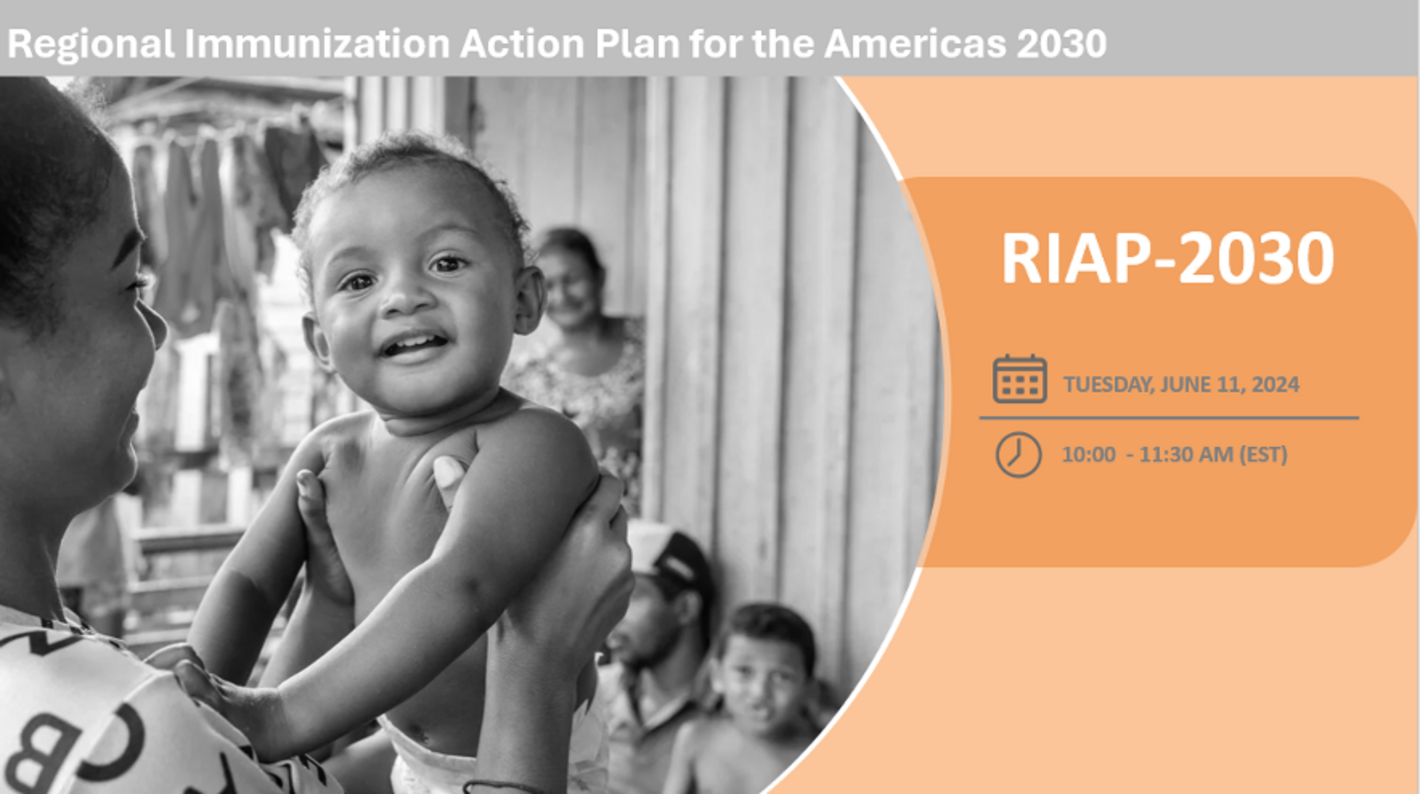 Webinar: Regional Immunization Action Plan for the Americas 2030