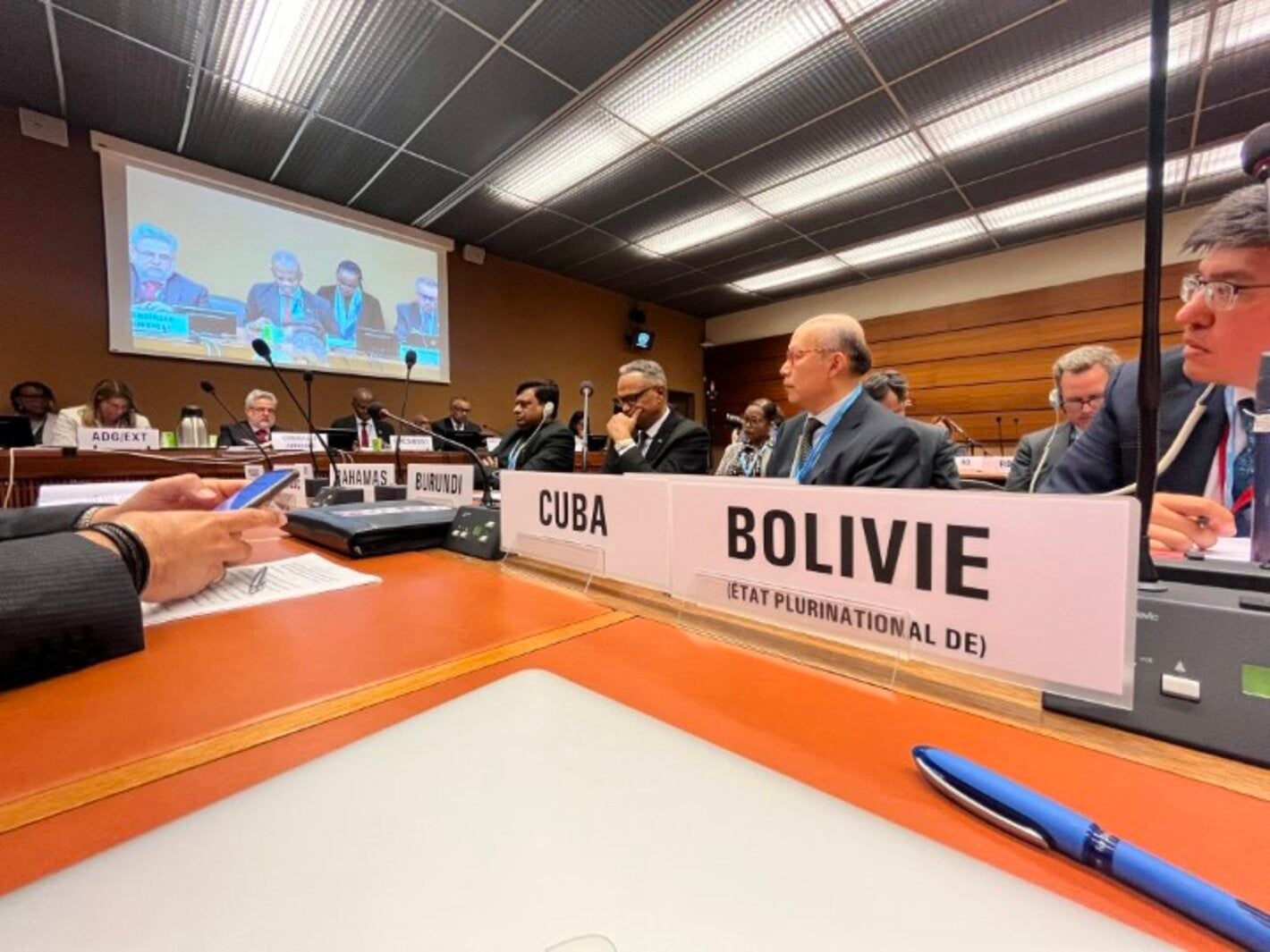 Bolivia en la asamblea mundial de la salud