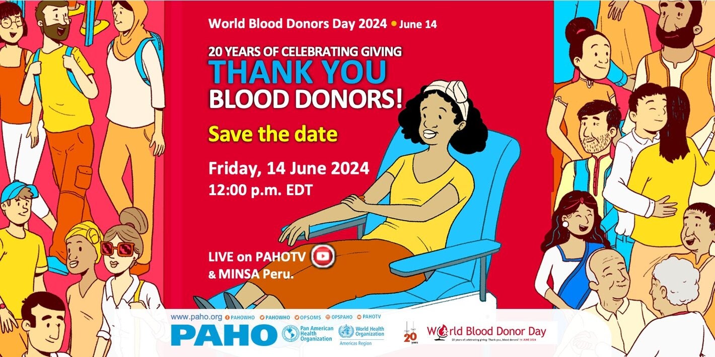 Save the date! World Blood Donors Day 2024