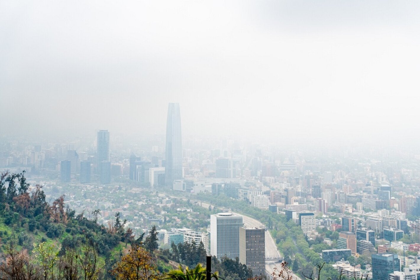 Pollution in Santiago de Chile