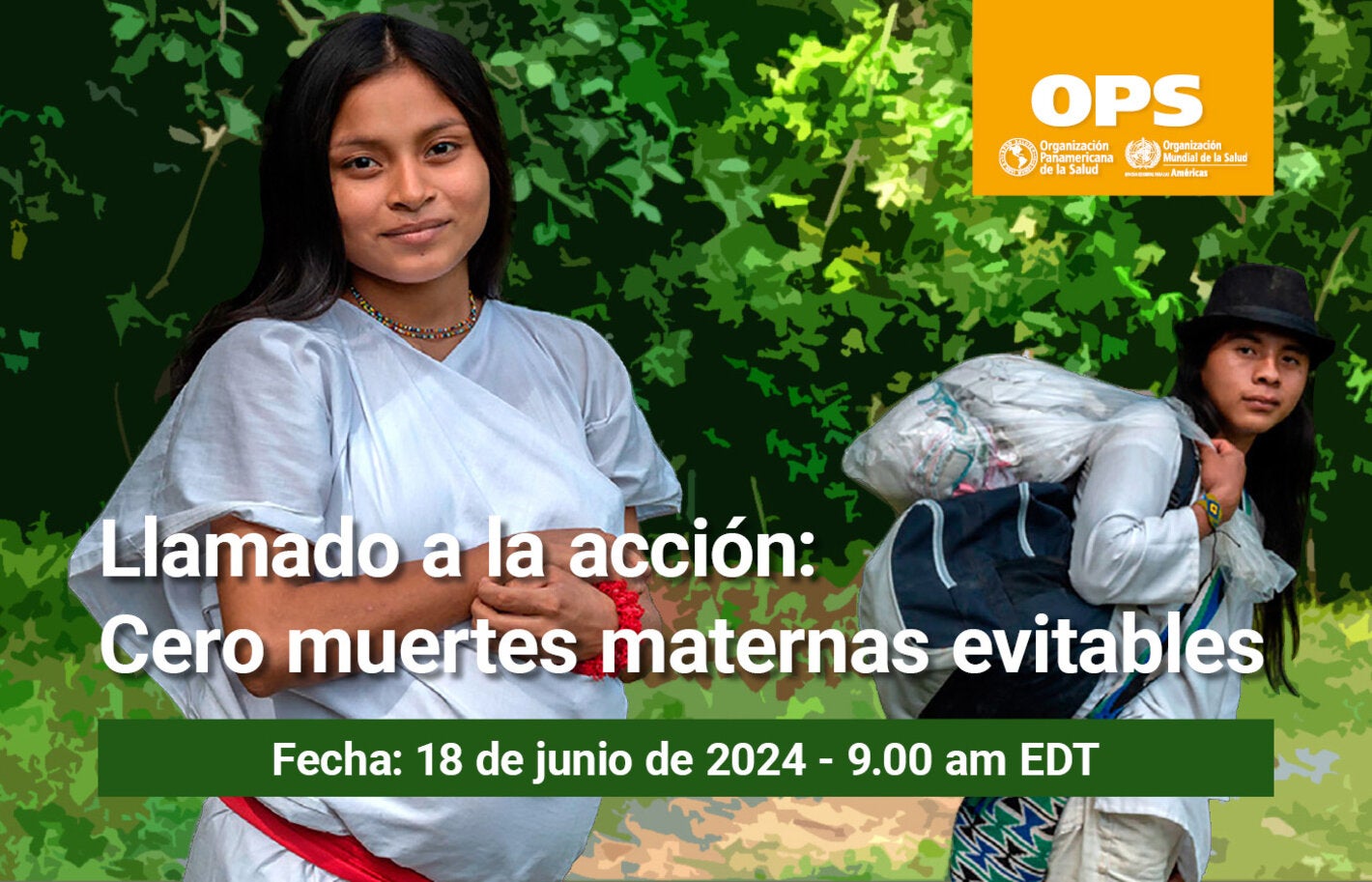 banner evento con foto mujeres 