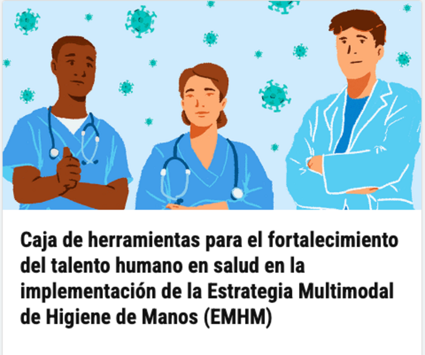 Caja de herramientas higiene de manos