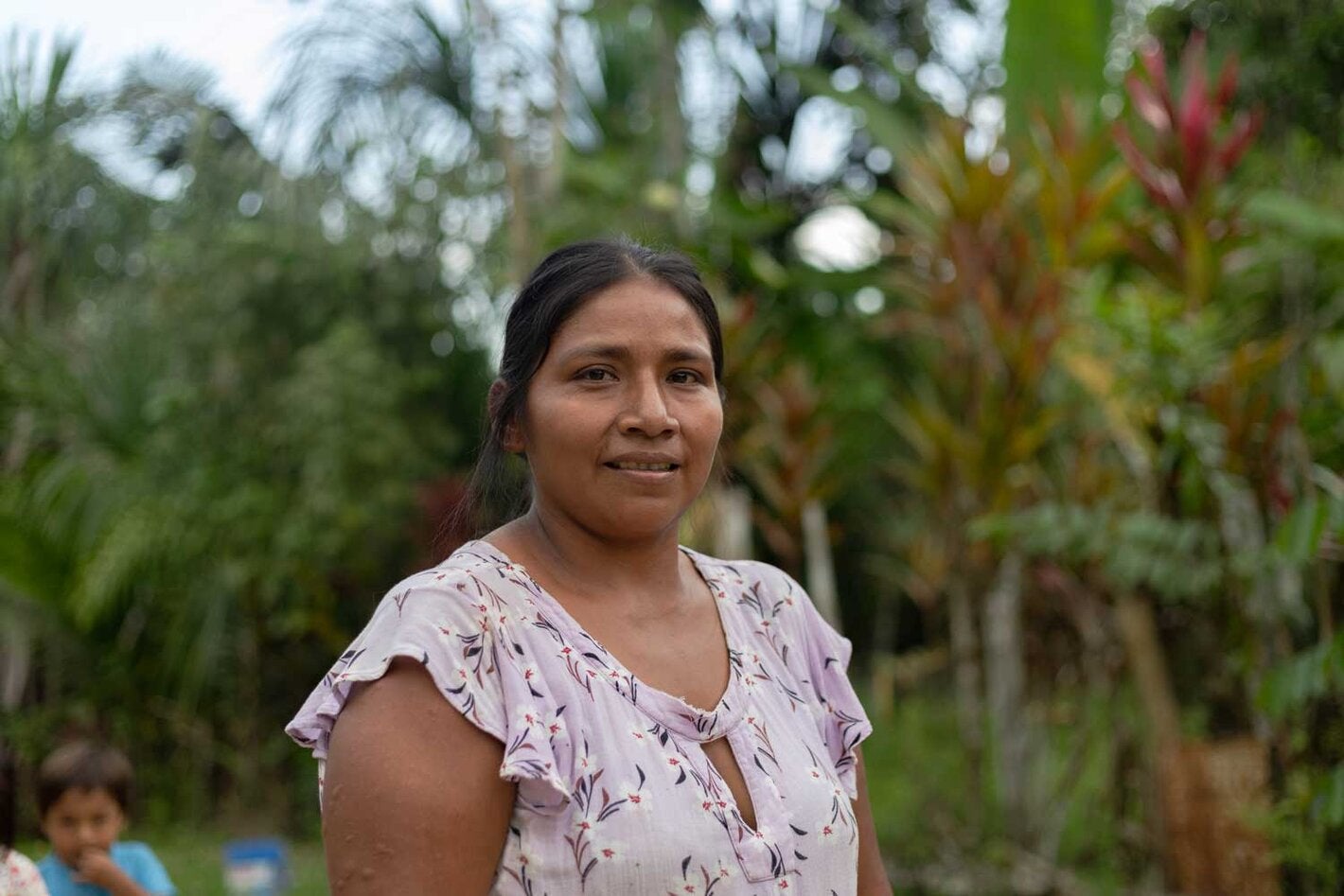Mujer de la selva del Perú