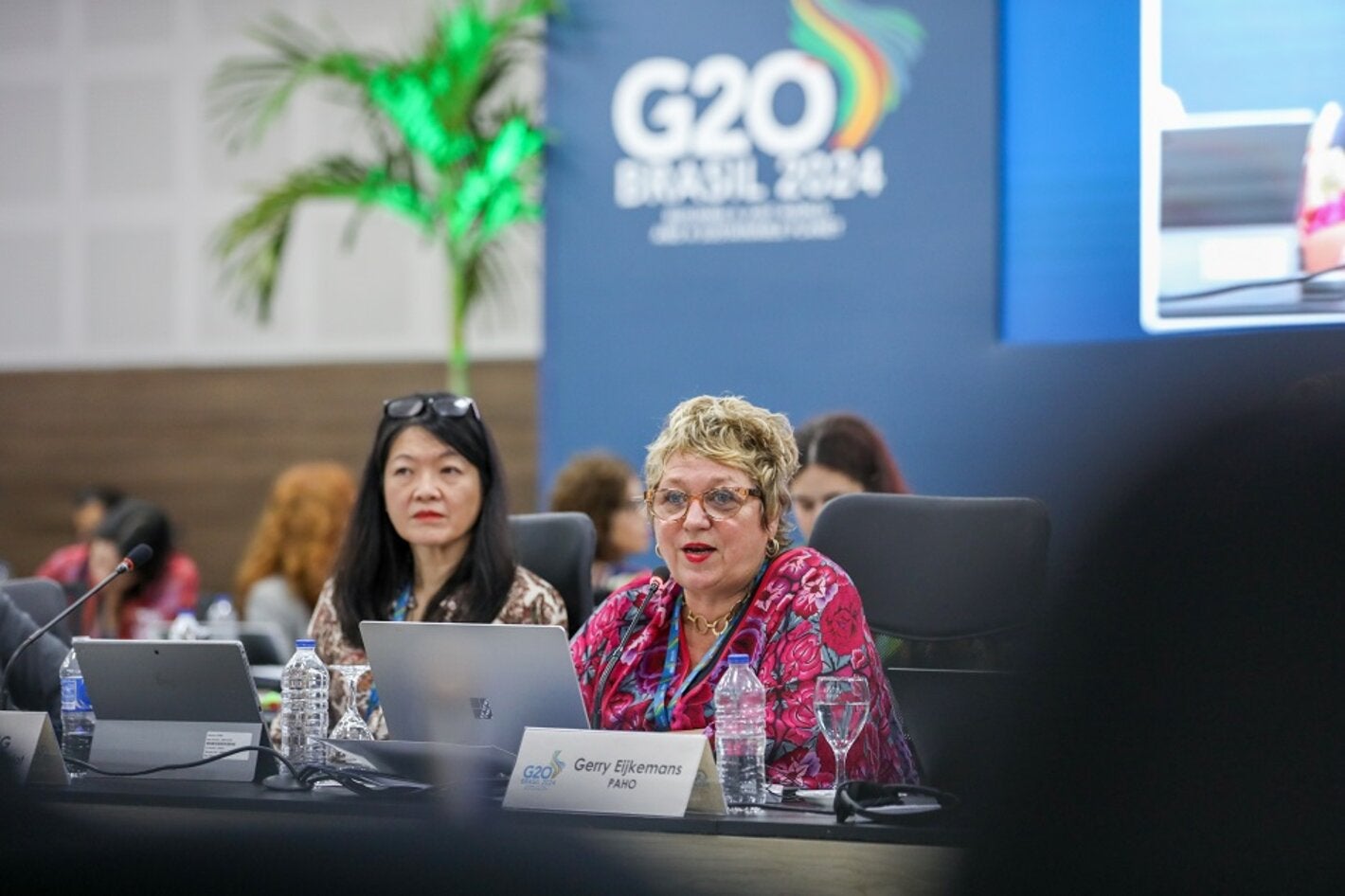 Gerry Eijkemans durante su intervención