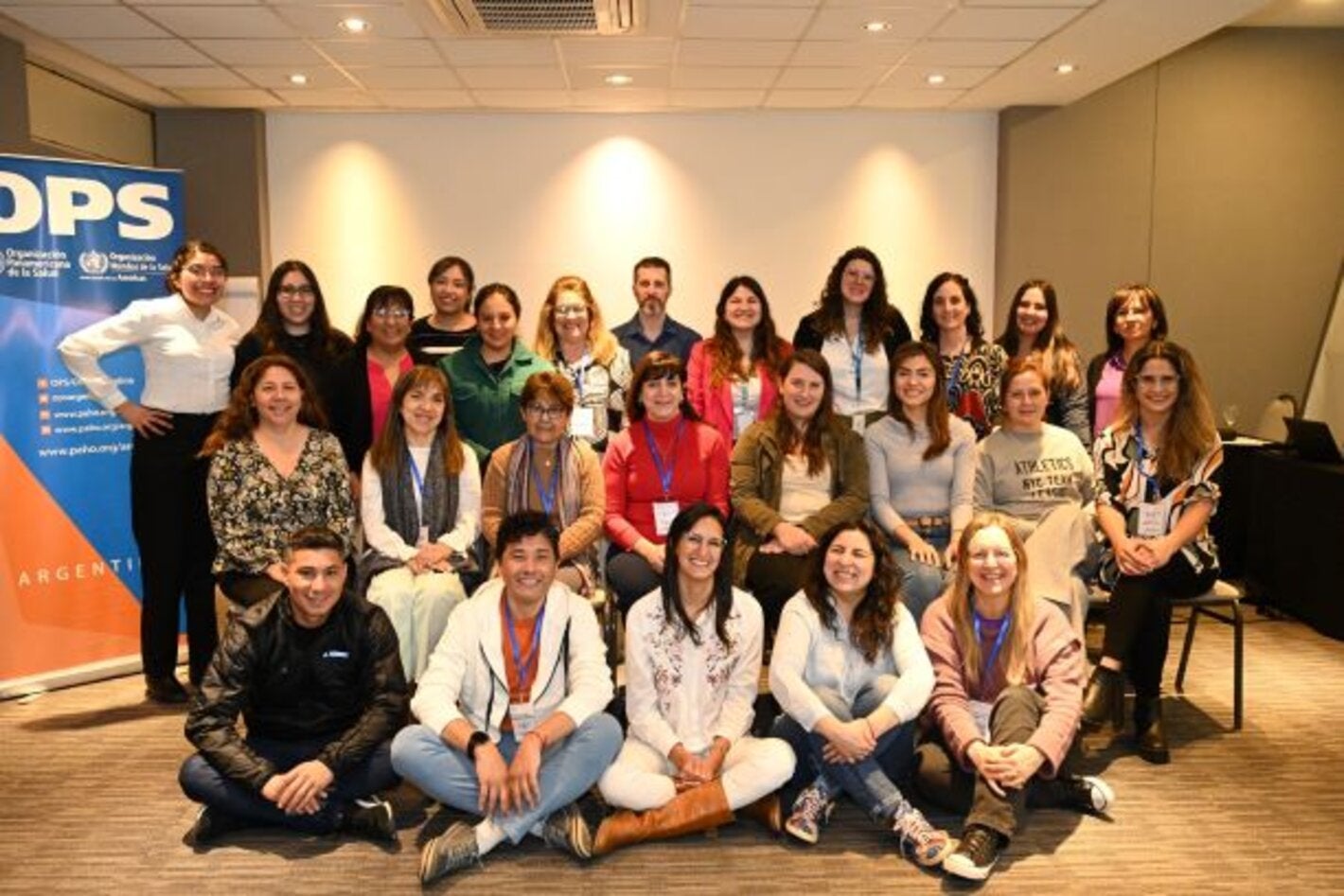 Foto grupal de los participantes del curso