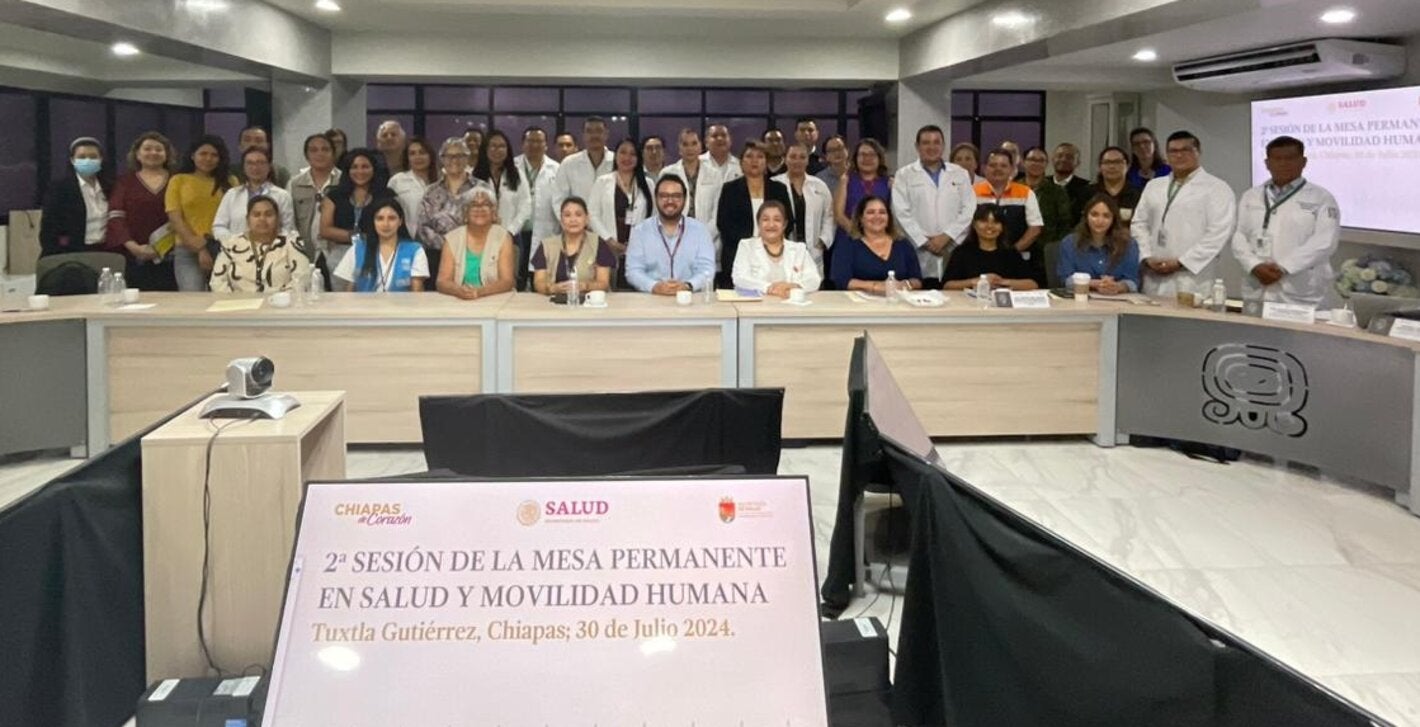 Mesa Salud y Migración Chiapas