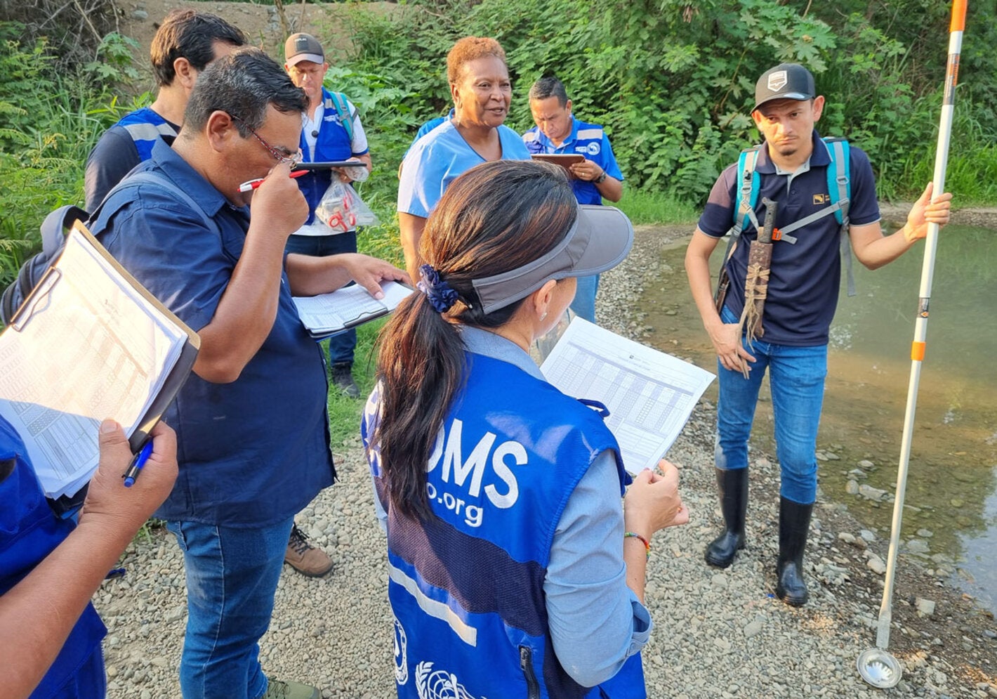 PAHO teams in the field