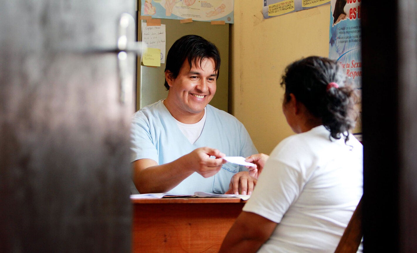 Patient receives prescription