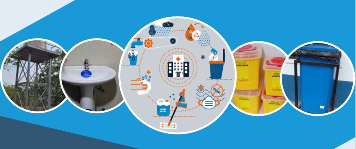 Imagen con fuentes de agua, reciclaje, etc.