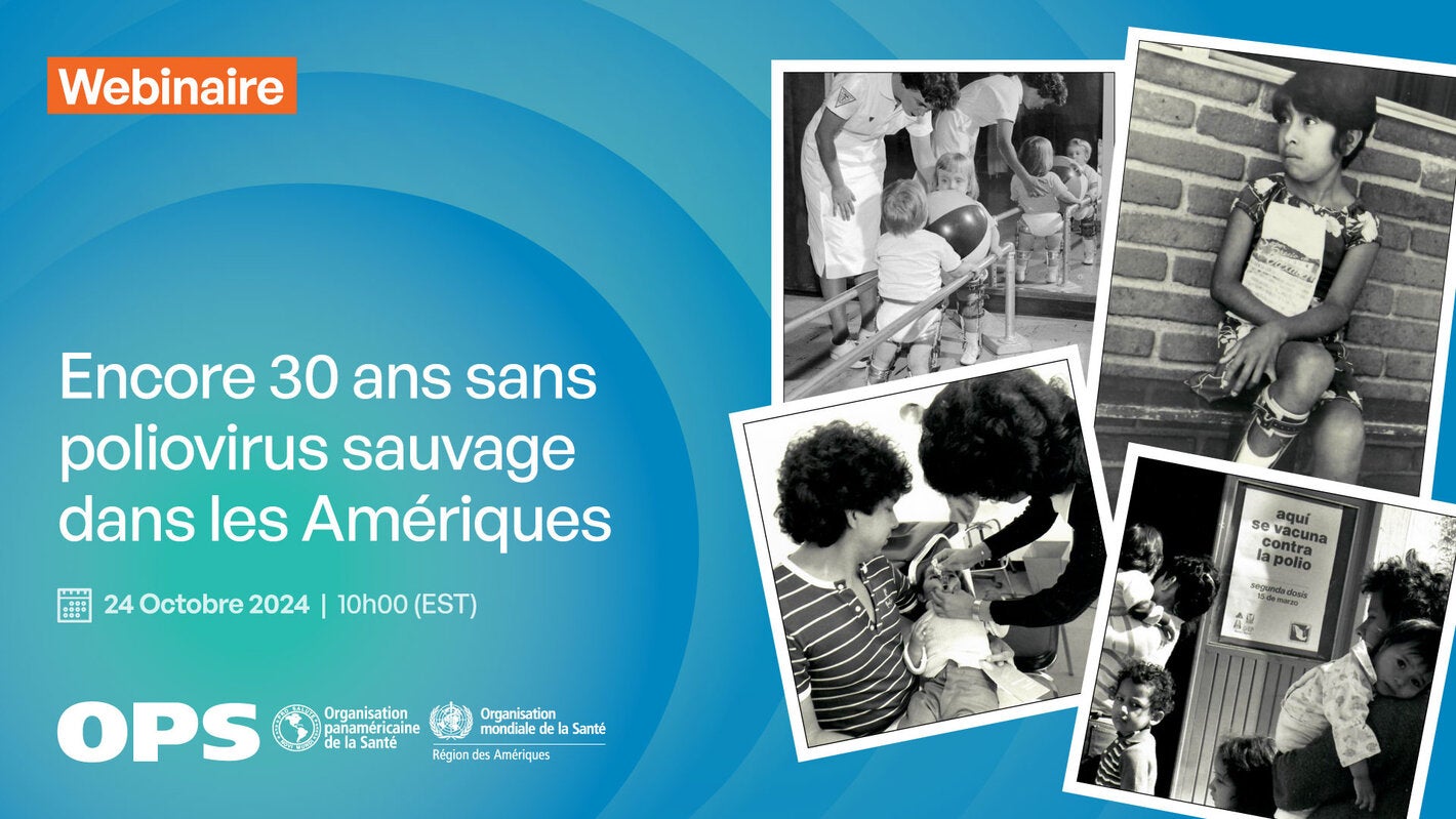 Séminaire en ligne pour célébrer 30 ans des Amériques sans polio sauvage