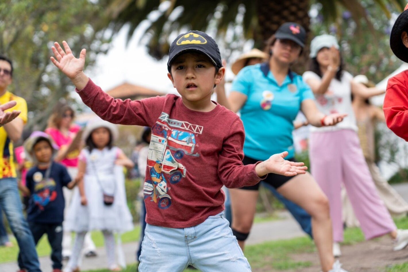 Participantes del taller de Taichí 