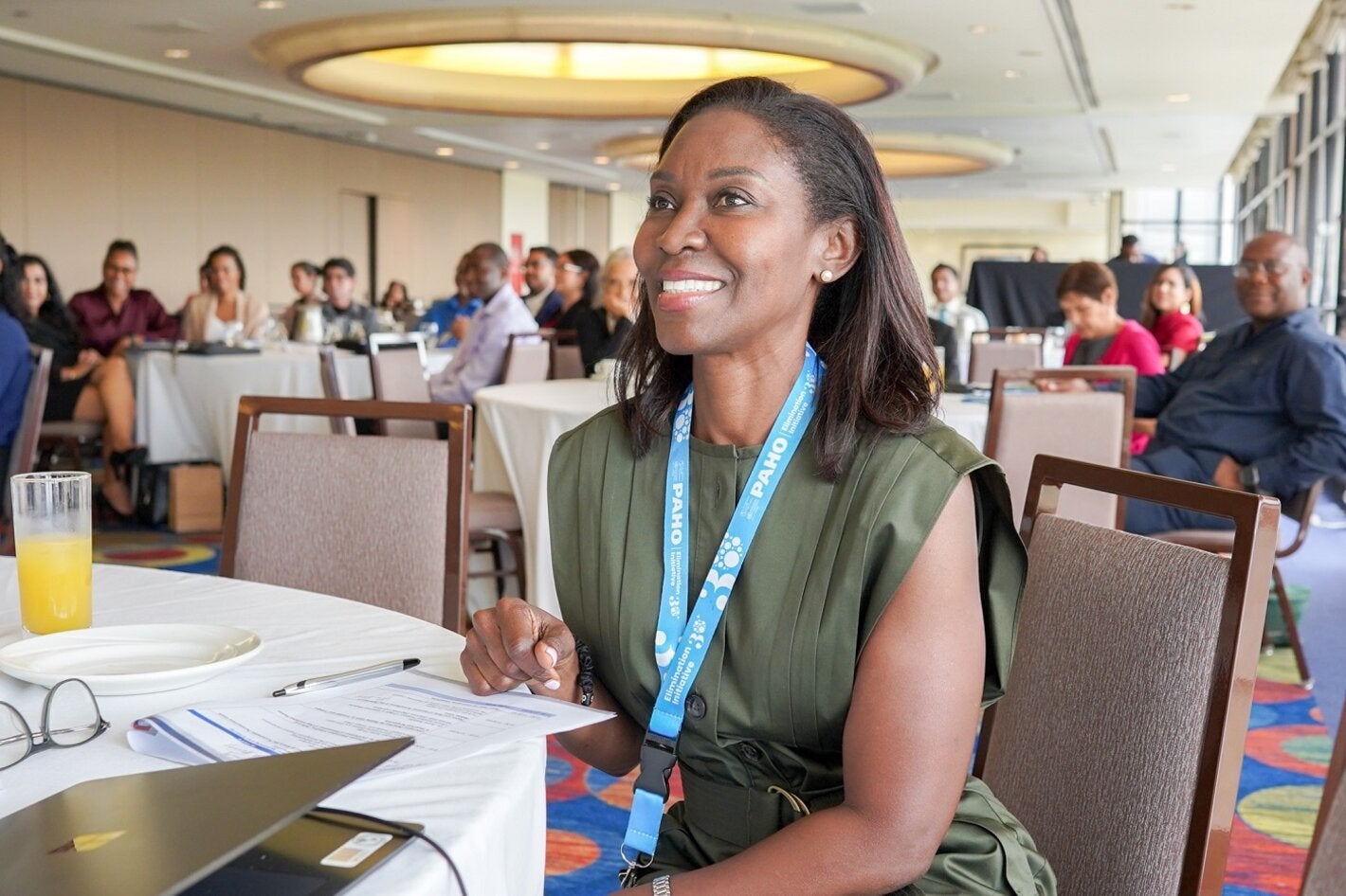 Dr Franka des Vignes at the A Caribbean Perspective: Strengthening Laboratory Capacity for Detecting Rabies Virus in Trinidad and Tobago