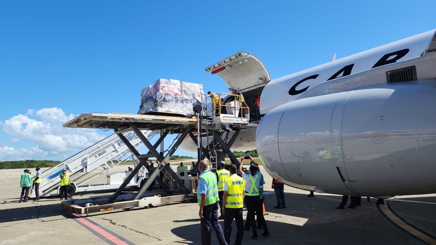 PAHO support arrives in Guantanamo after Hurricane Oscar