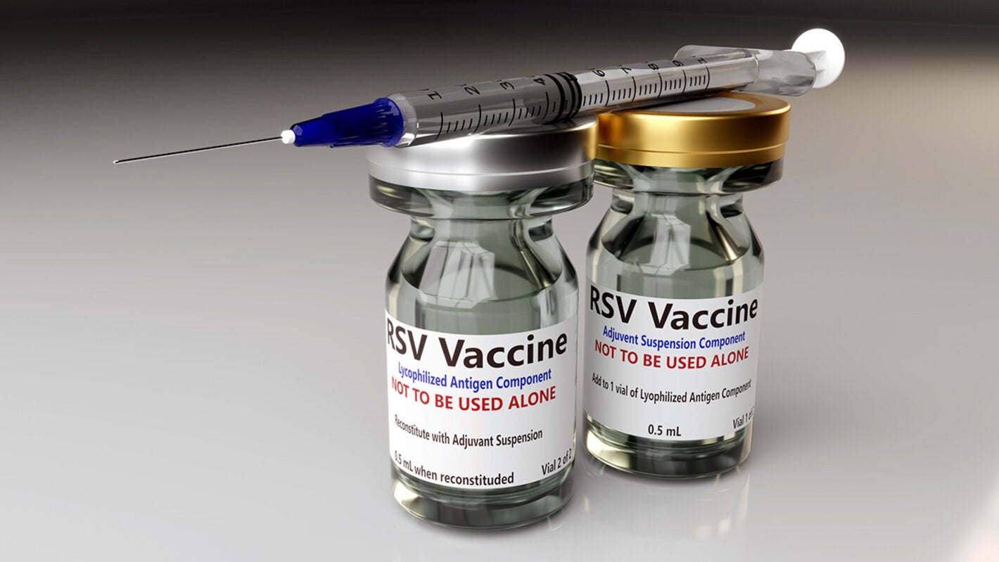 rsv vaccines stock photo