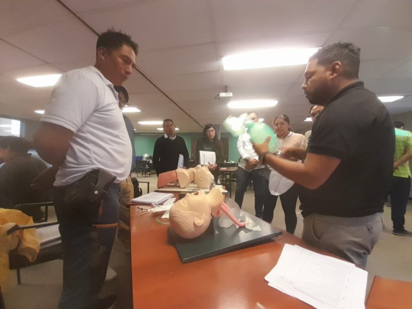 entrenamiento emergencias