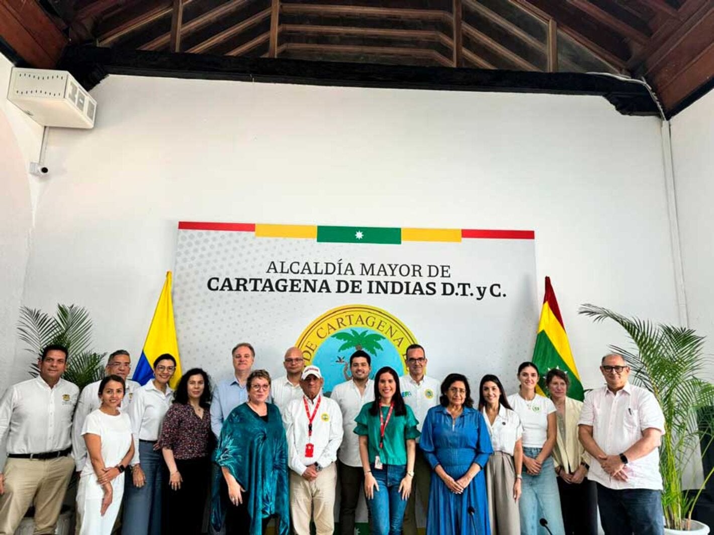 Misión de la OMS/OPS con la Alcaldía de Cartagena