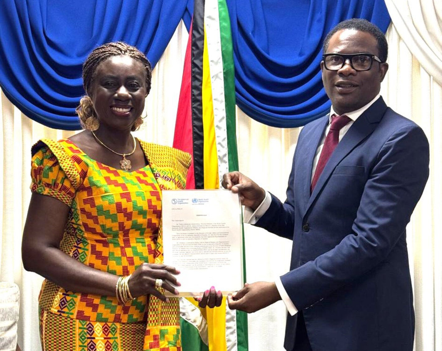 Dr. Dickson, PAHO PWR Guyana