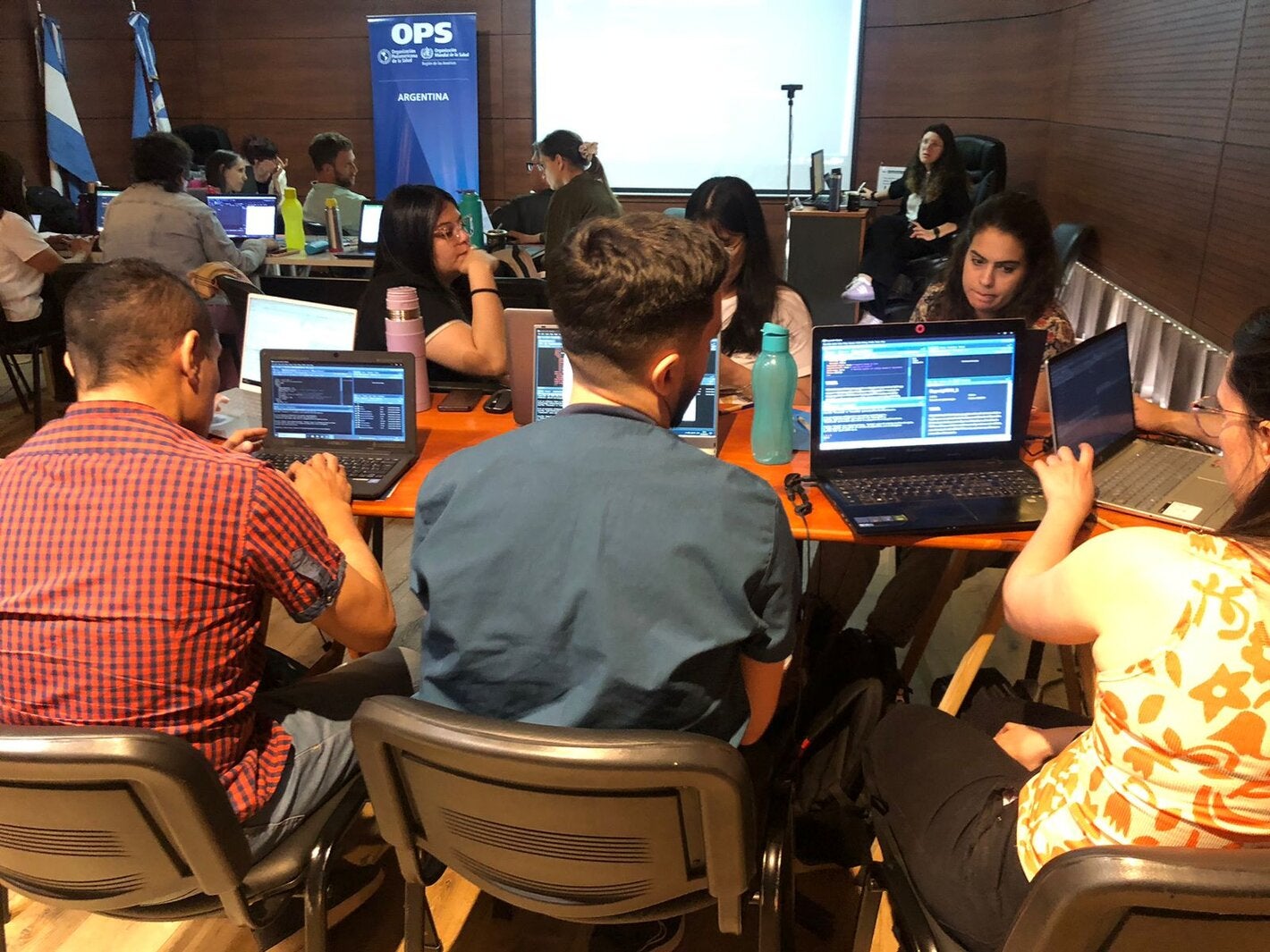 Foto de un momento del taller