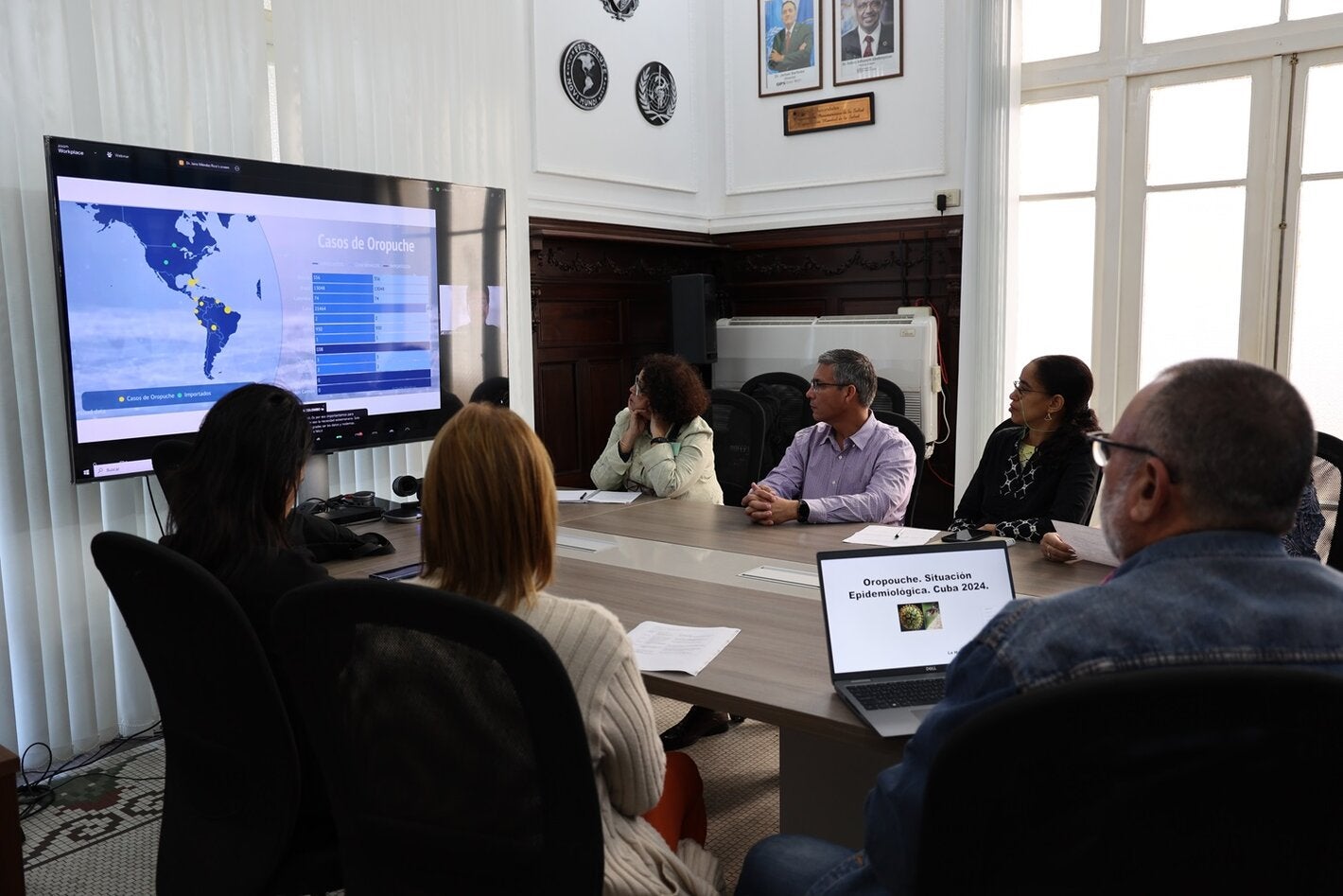 Webinar sobre respuesta a Oropouche en Cuba