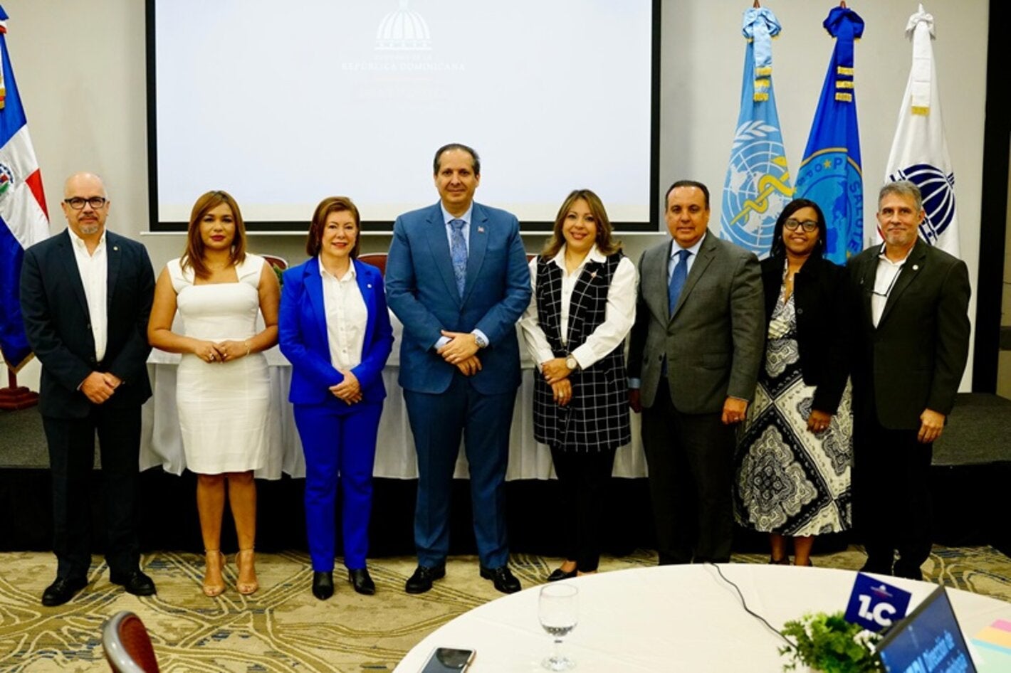 Autoridades durante  autoevaluación del Reglamento Sanitario Internacional (RSI)