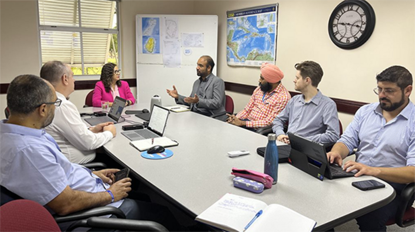 AMR meeting held at PAHO Barbados office