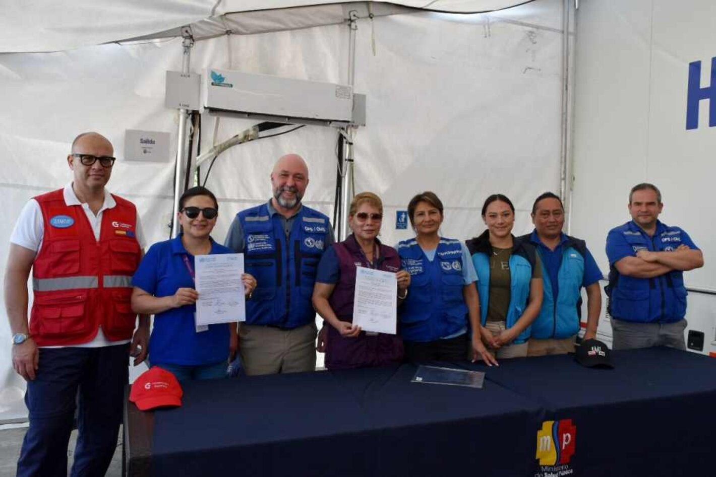 Equipos Médicos de Emergencia (EMT, por sus siglas en inglés) de Ecuador recién reclasificación 2025