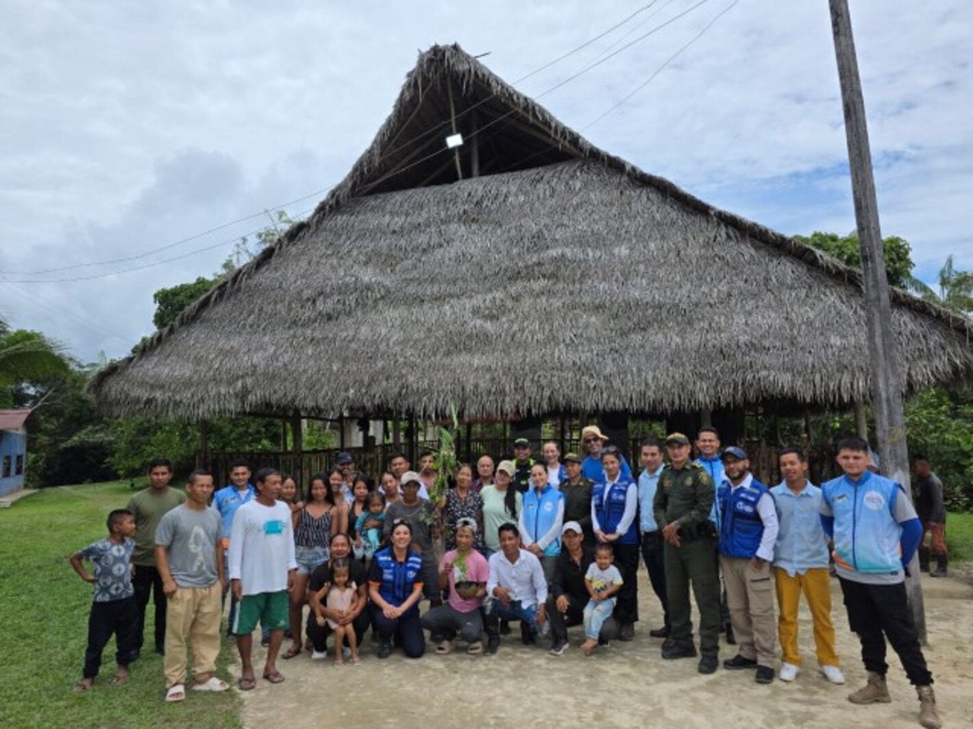 reunión con comunarios