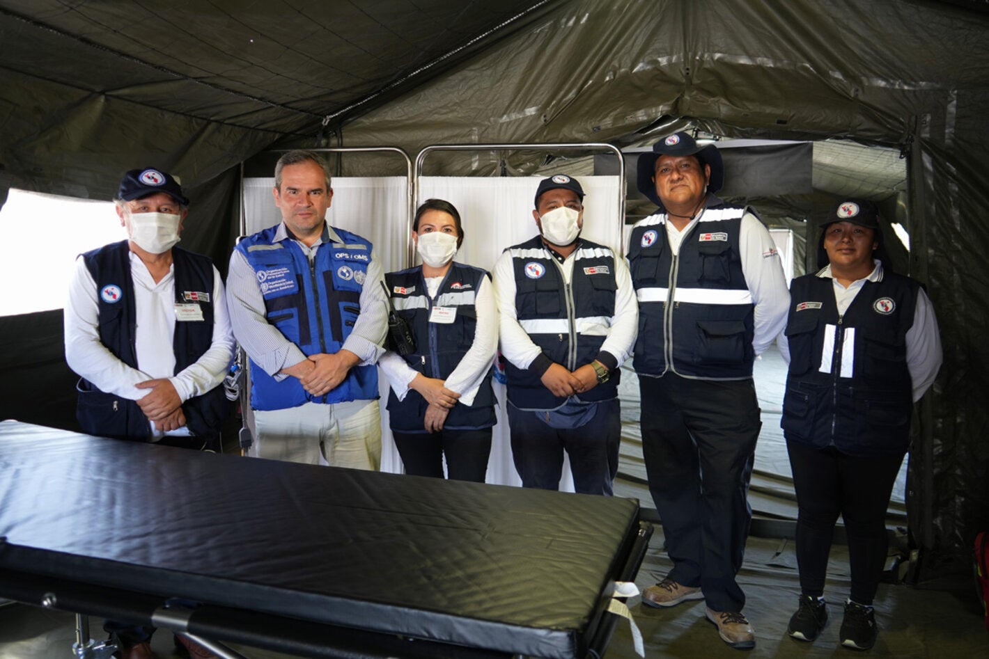 OPS/Luz Rospigliosi || Participantes en el segundo entrenamiento y conformación de los Equipos Médicos de Emergencia (EMT) del país