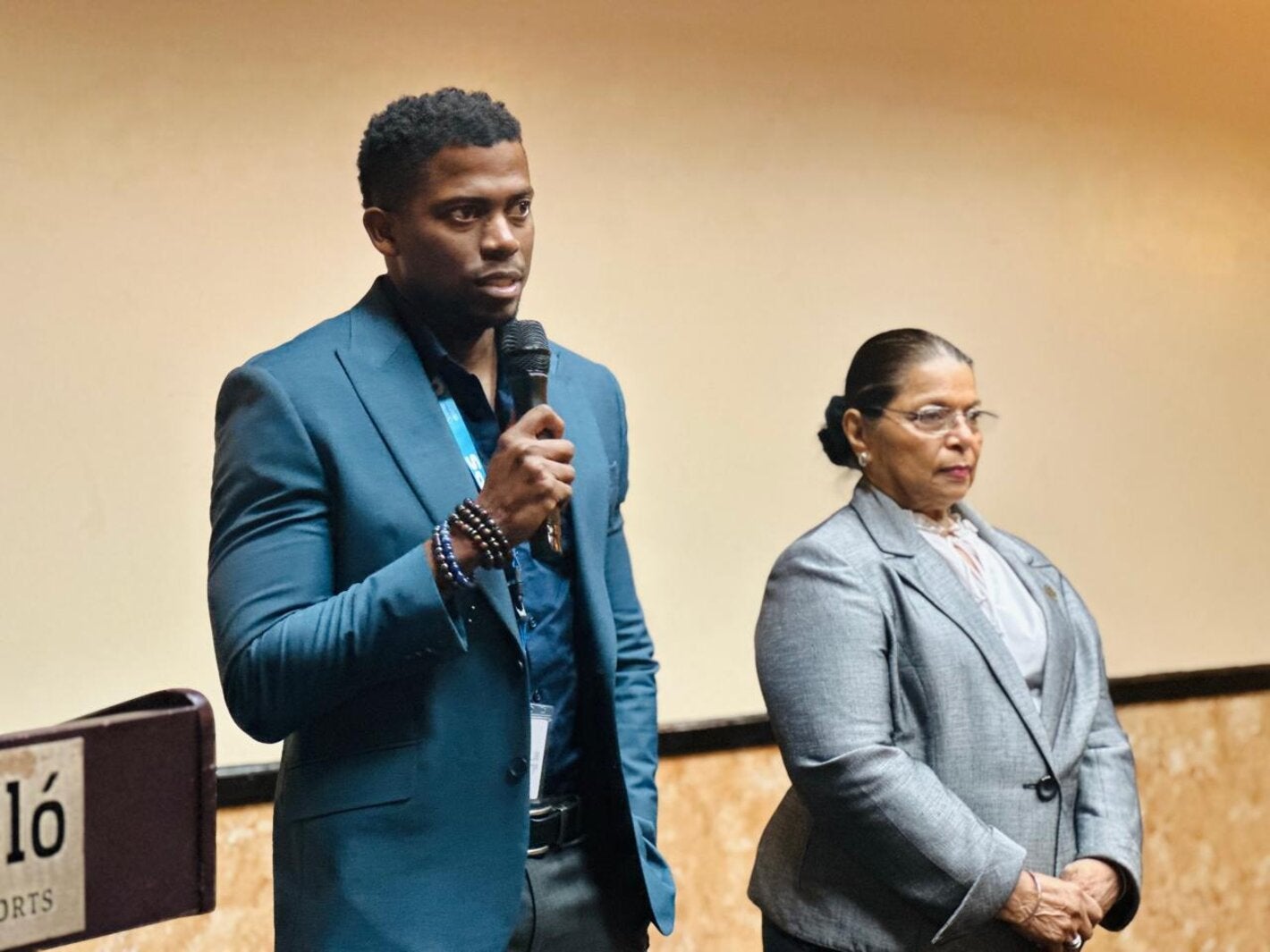 Inicio de evaluación star, autoridades participan en el acto de apertura