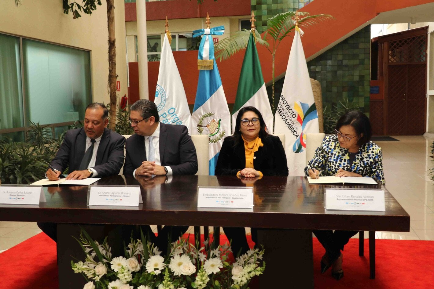 Firna acuerdo de Mesoamérica 