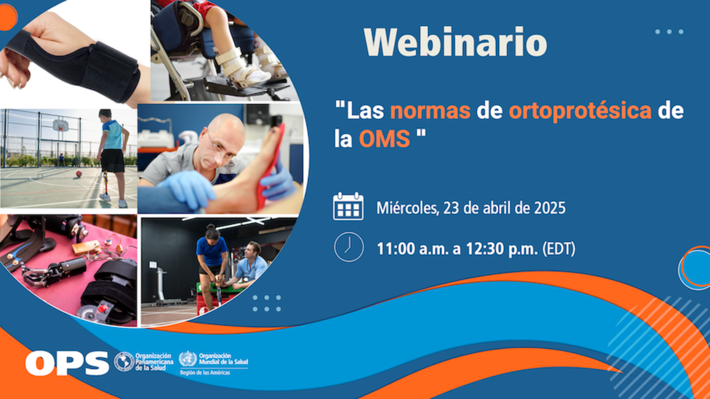Webinario Las normas de ortoprotésica de la OMS