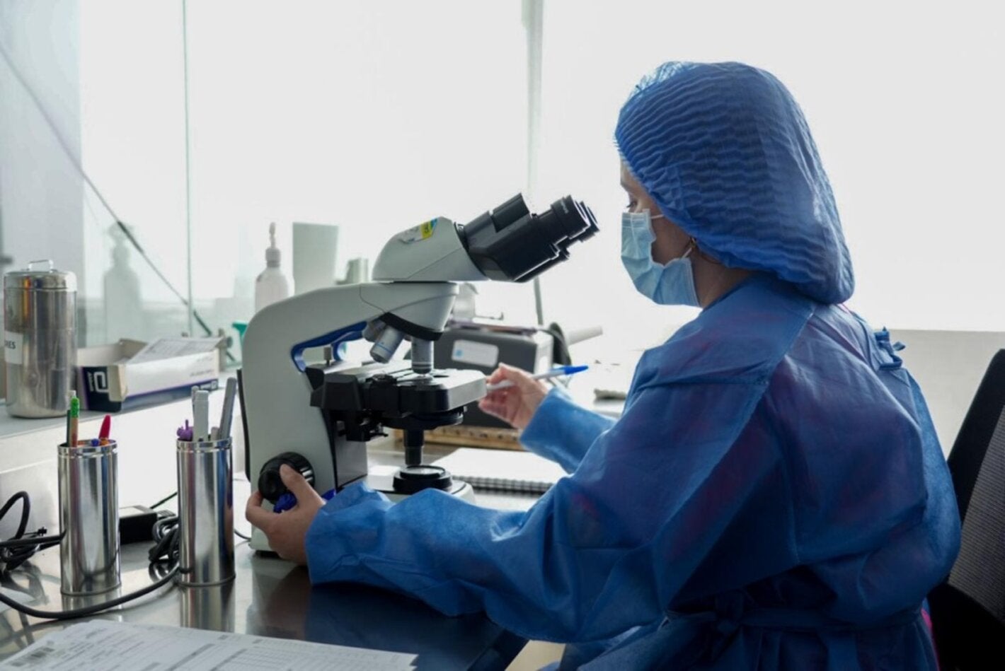 Área de laboratorio de uno de los Establecimientos de Salud visitados