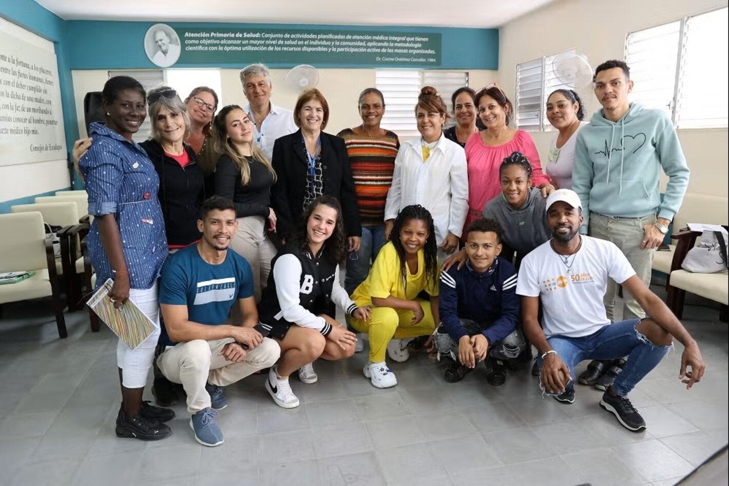 Participantes taller sobre salud sexual y reproductiva con subvención de AECID