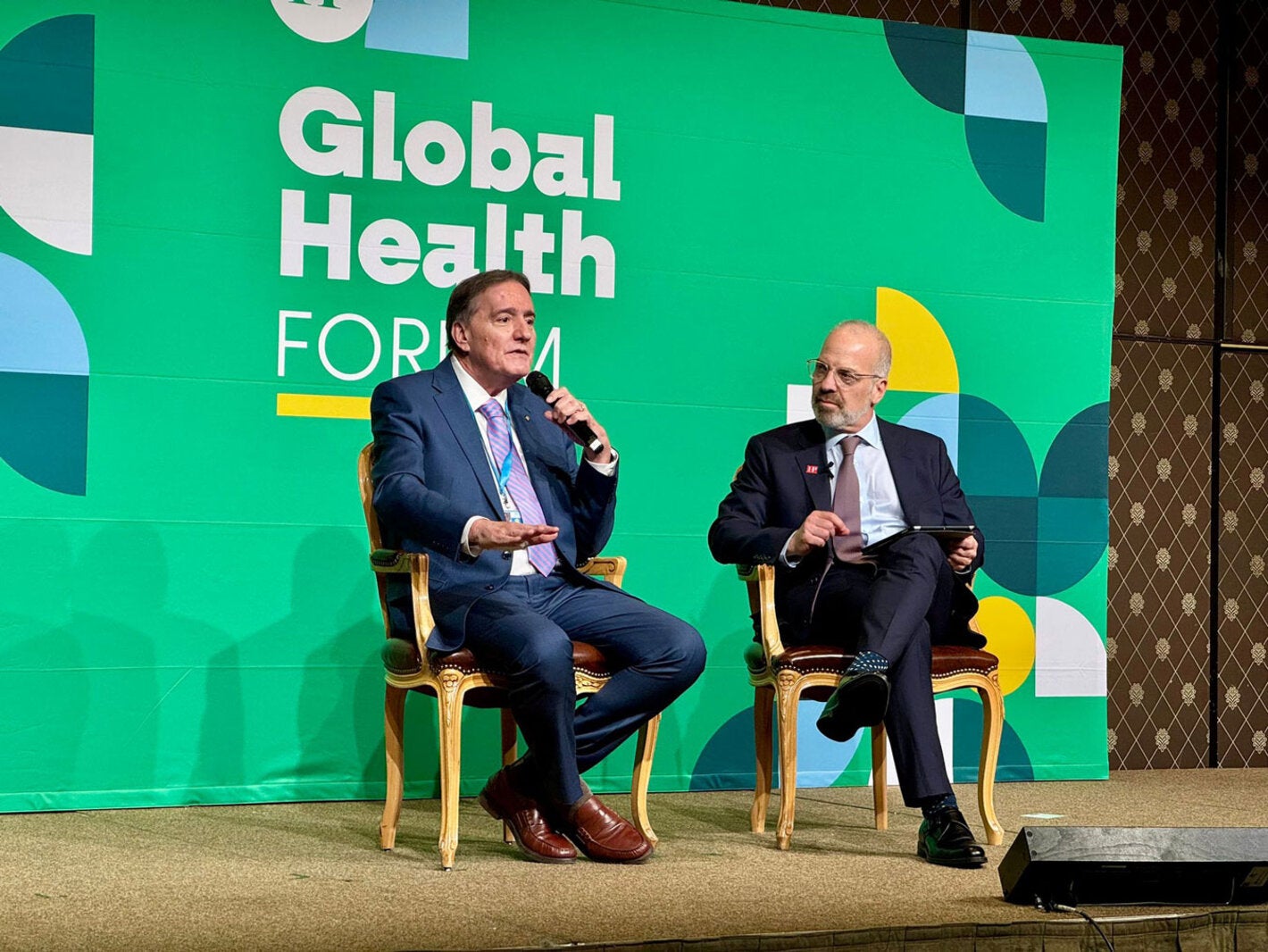 Dr. Jarbas Barbosa at the Global Health Forum