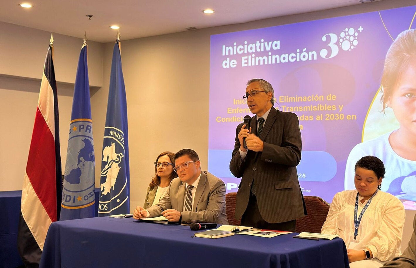 Representante de la OPS en Costa Rica, Alfonso Tenorio, participa en  segundo taller del 21 al 23 de mayo para definir acciones clave y soluciones estratégicas que aceleren la eliminación de las 21 enfermedades y condiciones relacionadas 