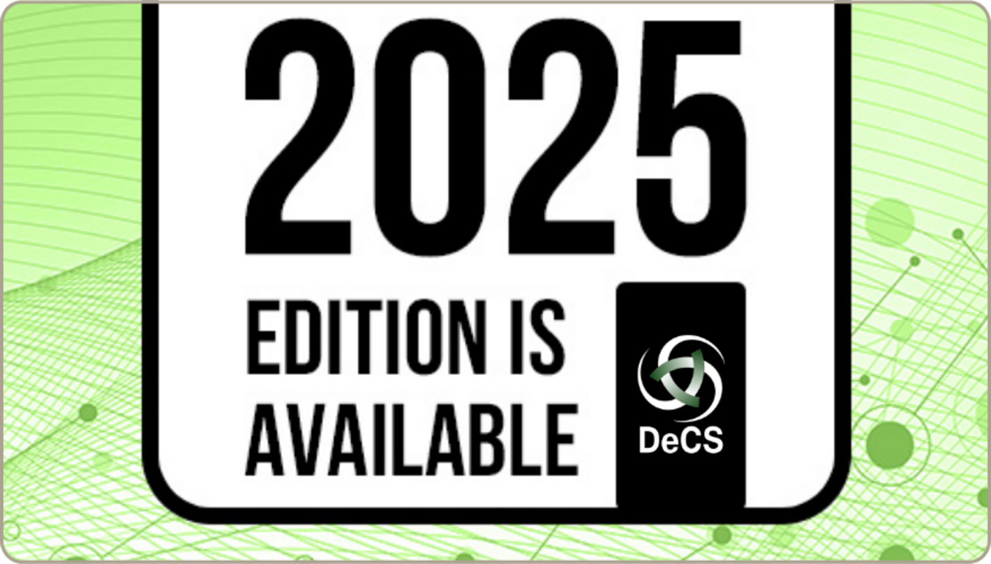 DeCS 2025 Edition is available.