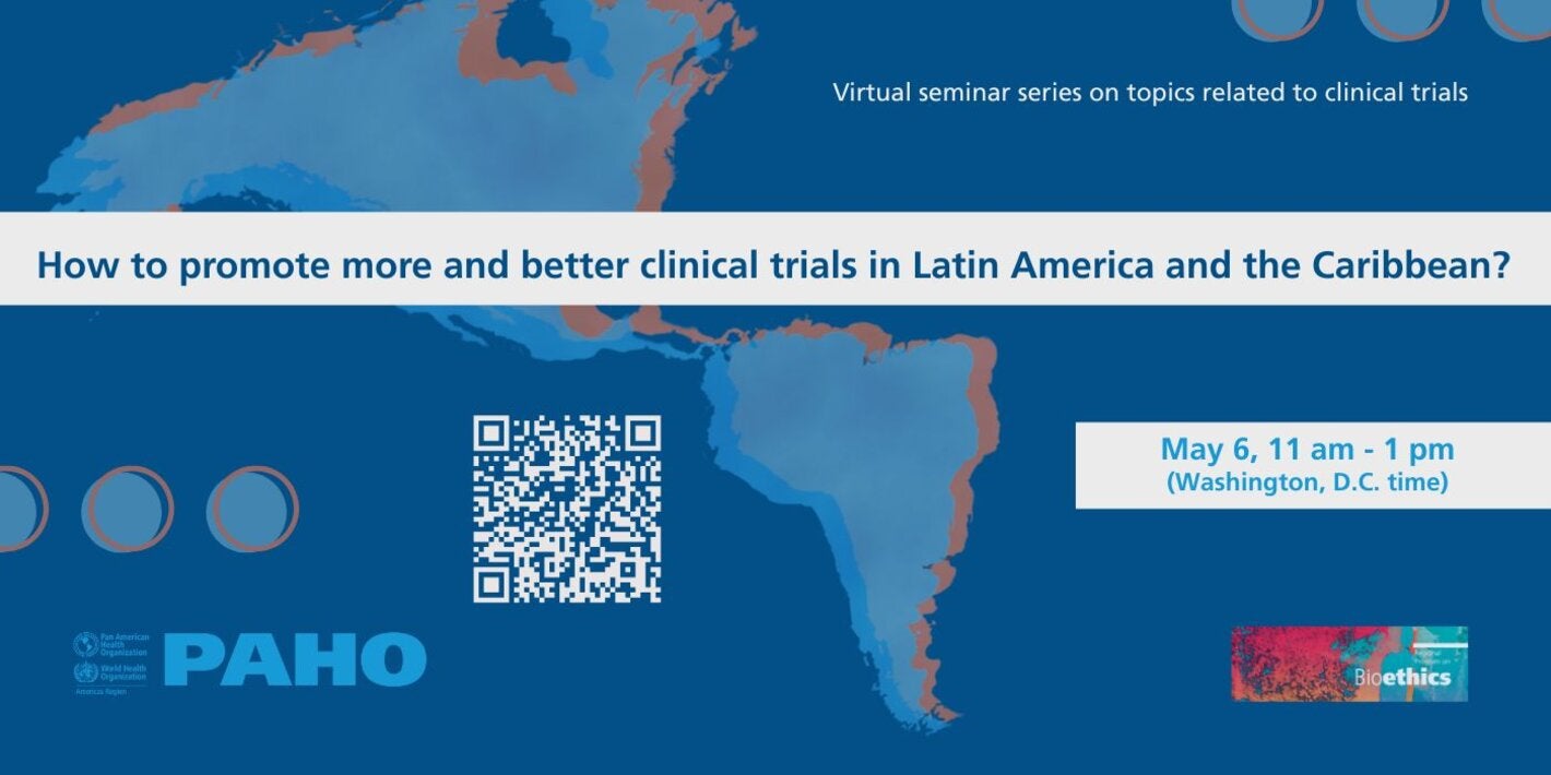 Webinar: How to promote more and better clinical trials in Latin America and the Caribbean?