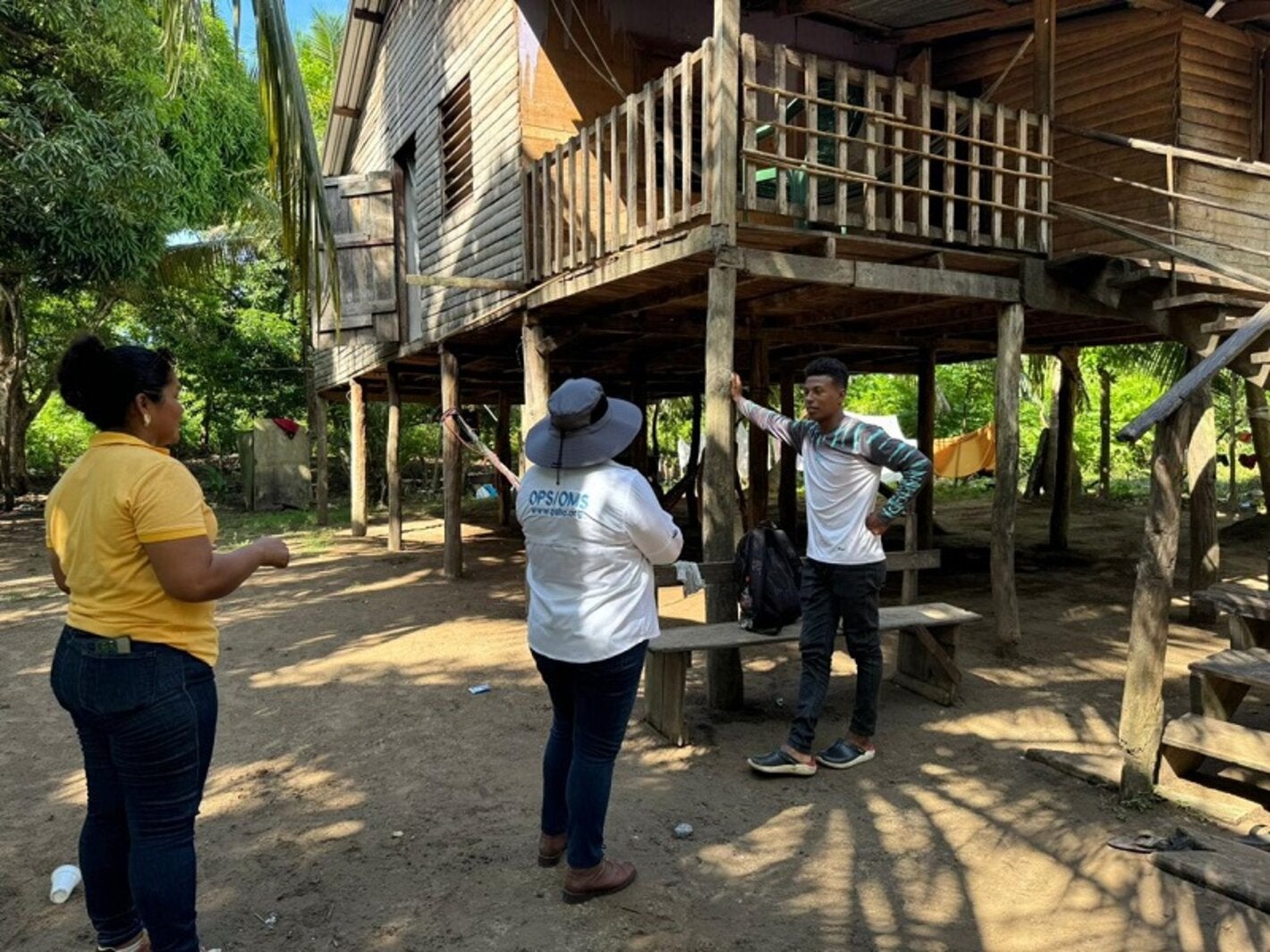 visitas domiciliarias en La Moskitia