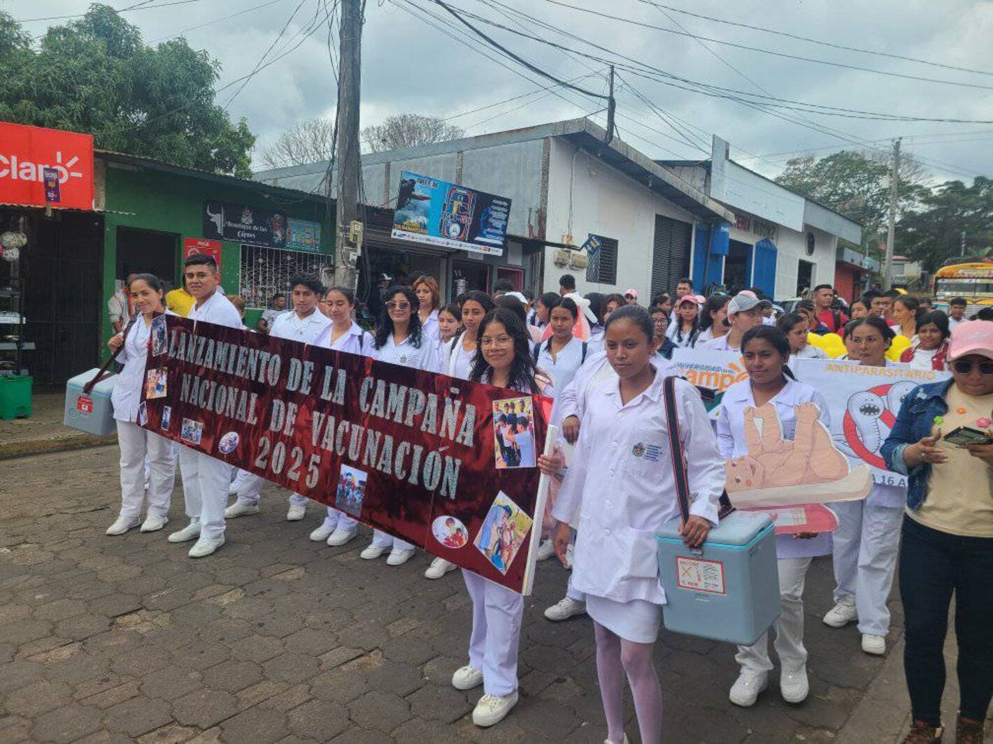 Lanzamiento de Jornada Nacional de Vacunación en departamento de Matagalpa