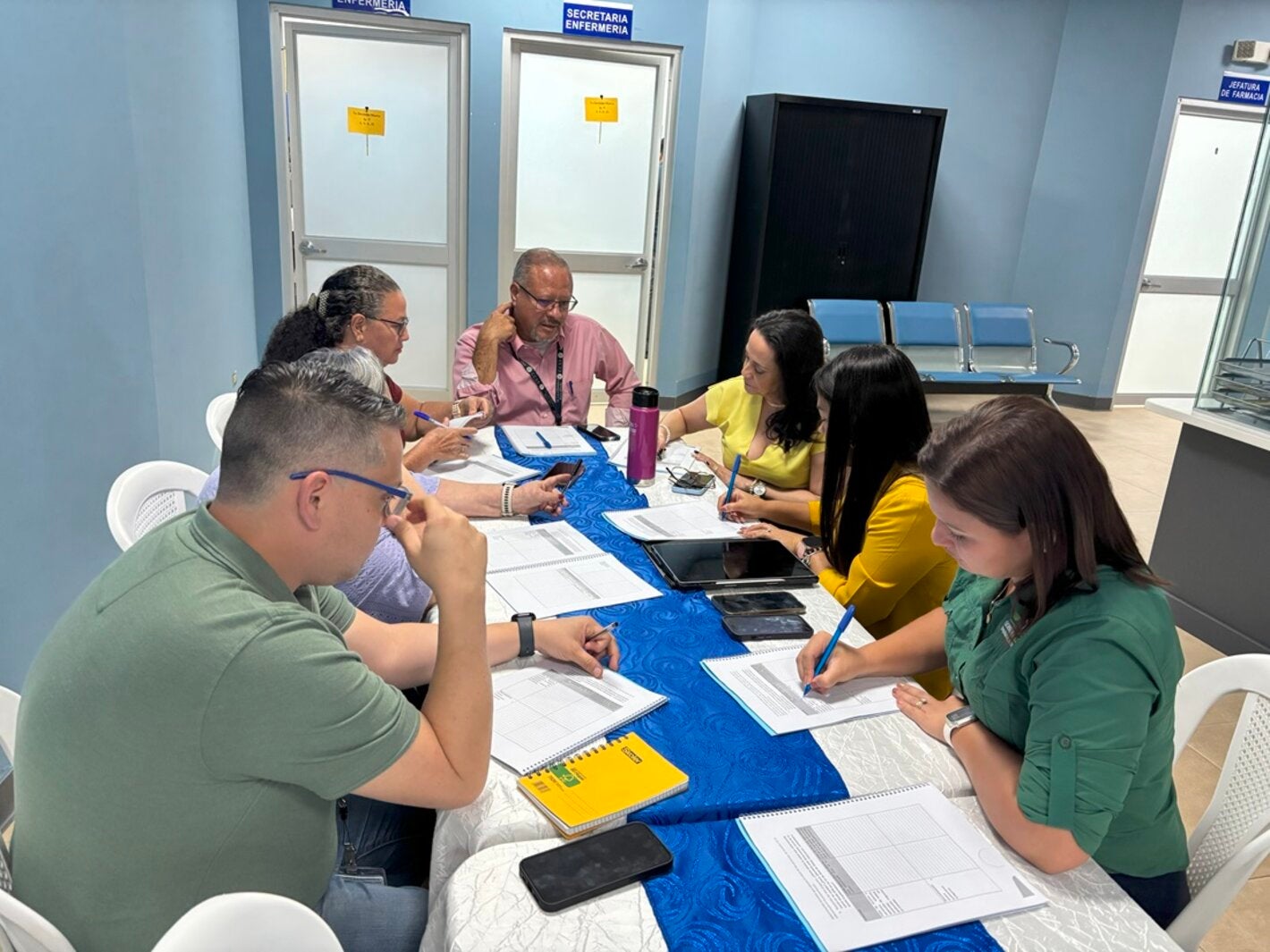 Participantes del taller en Costa Rica