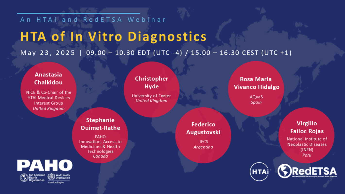 Webinar: HTA of In Vitro Diagnostics