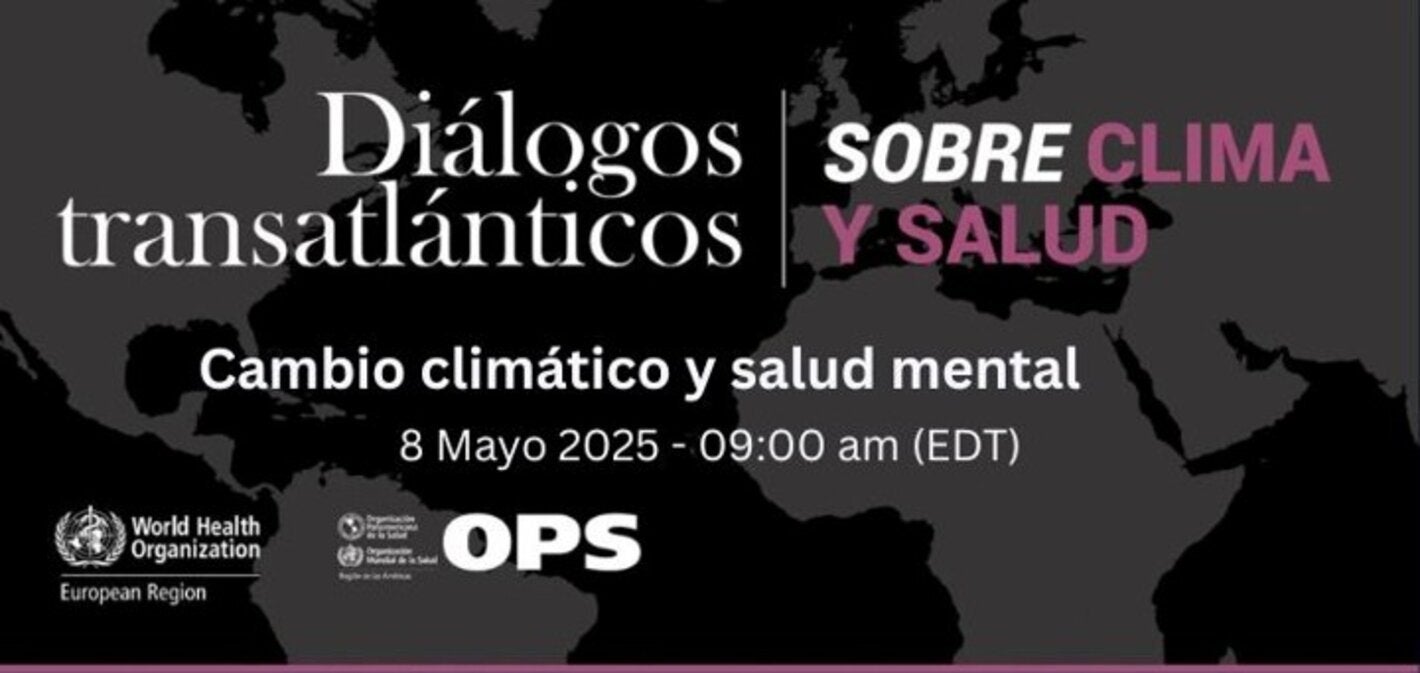 Diálogo transatlántico sobre el cambio climático y salud mental
