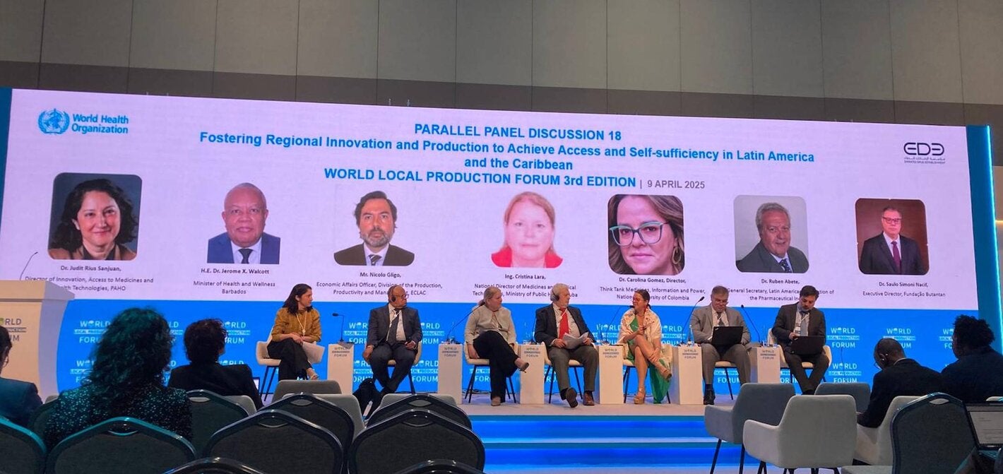 PAHO at the World Local Production Forum